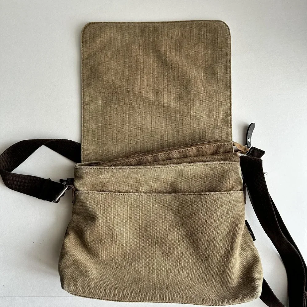 Outdoor Local Lion Canvas Bag Crossbody Messenger Shoulder Bag Adjustable Strap